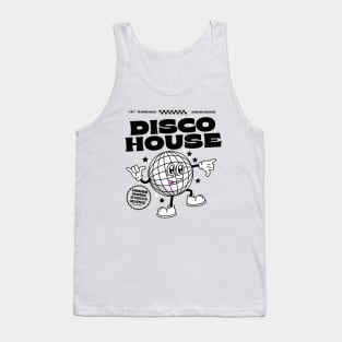 DISCO HOUSE  - Disco Ballin (Black) Tank Top